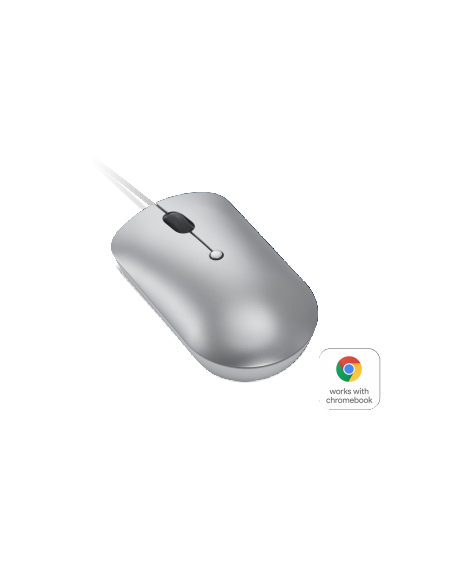 LENOVO 540 USB-C WIRED COMPACT MOUSE (CLOUD GREY)