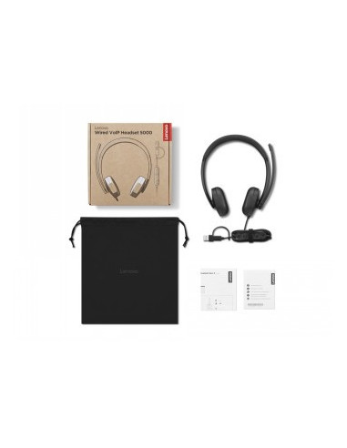 LENOVO WIRED VOIP HEADSET 5000 (TEAMS)