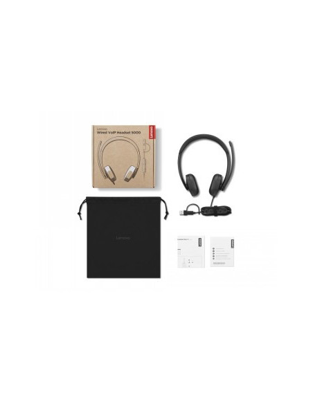 LENOVO WIRED VOIP HEADSET 5000 (TEAMS)