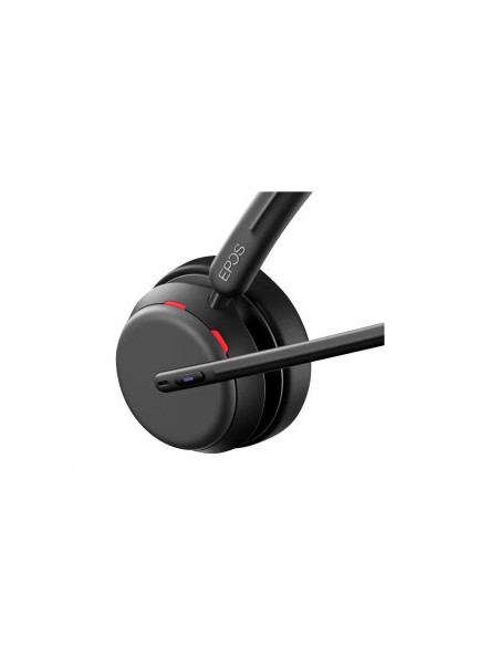 LENOVO EPOS IMPACT 1061T BLUETOOTH WIREDWIRELESS ACTIVE NOISE CANCELLING HEADSET - BLACK