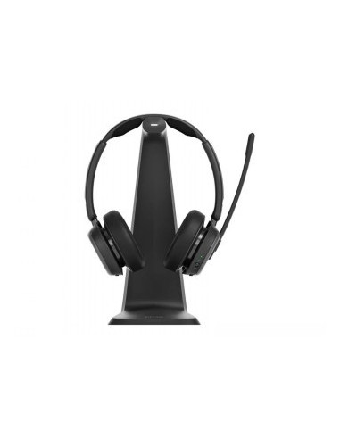 LENOVO EPOS IMPACT 1061T BLUETOOTH WIREDWIRELESS ACTIVE NOISE CANCELLING HEADSET - BLACK