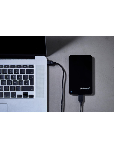 External HDD, INTENSO, Memory Case, 4TB, USB 3.0, Colour Black, 6021512