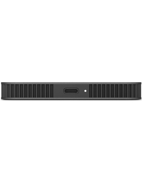 External HDD, LACIE, Mobile Drive Secure, STLR2000400, 2TB, USB-C, USB 3.2, Colour Space Gray, STLR2000400