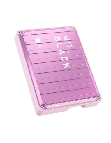External HDD, WESTERN DIGITAL, P10 Game Drive, WDBZ7D0040BPK-WESN, 4TB, USB 3.2, Colour Pink, WDBZ7D0040BPK-WESN