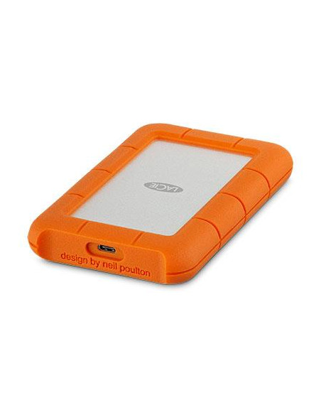 External HDD, LACIE, 4TB, USB-C, Colour Orange, STFR4000800