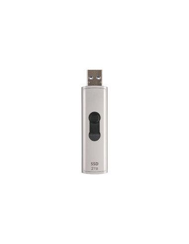 External SSD, TRANSCEND, ESD320A, 2TB, USB 3.2, 3D NAND, Write speed 950 MBytes/sec, Read speed 1050 MBytes/sec, TS2TESD320A