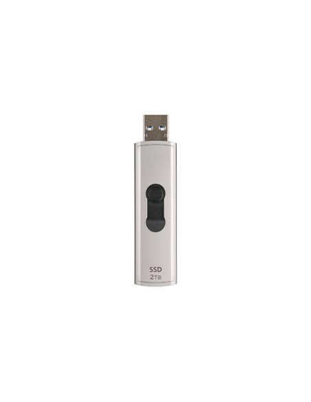 External SSD, TRANSCEND, ESD320A, 2TB, USB 3.2, 3D NAND, Write speed 950 MBytes/sec, Read speed 1050 MBytes/sec, TS2TESD320A