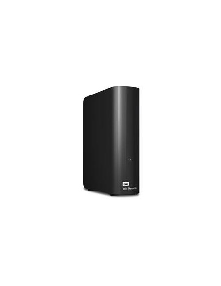 External HDD, WESTERN DIGITAL, Elements Desktop, 8TB, USB 3.0, Drives 1, Black, WDBWLG0080HBK-EESN