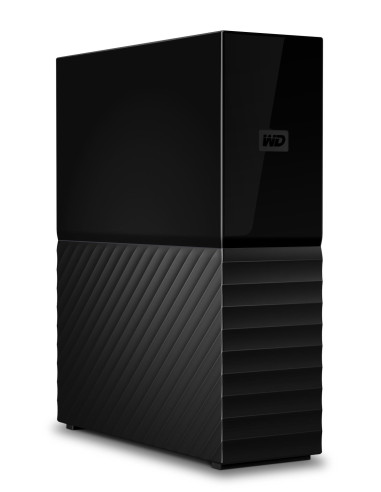 External HDD, WESTERN DIGITAL, My Book, 8TB, USB 3.0, Drives 1, Black, WDBBGB0080HBK-EESN