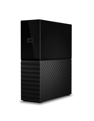 External HDD, WESTERN DIGITAL, My Book, 8TB, USB 3.0, Drives 1, Black, WDBBGB0080HBK-EESN