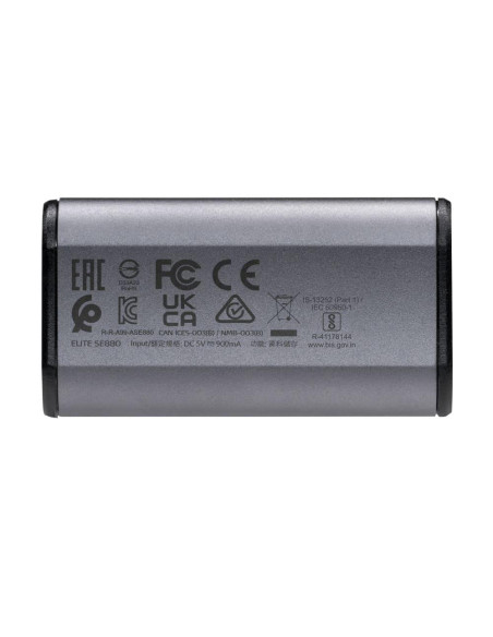 External SSD, ADATA, SE880, 2TB, USB-C, Write speed 2000 MBytes/sec, Read speed 2000 MBytes/sec, AELI-SE880-2TCGY