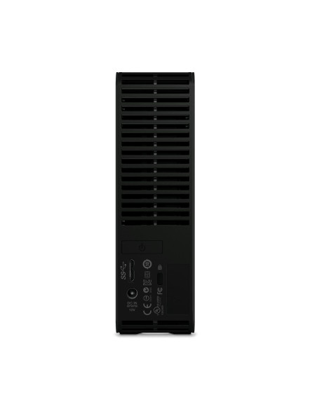 External HDD, WESTERN DIGITAL, Elements Desktop, 10TB, USB 3.0, Drives 1, Black, WDBWLG0100HBK-EESN
