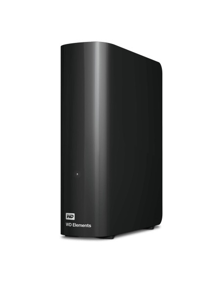 External HDD, WESTERN DIGITAL, Elements Desktop, 10TB, USB 3.0, Drives 1, Black, WDBWLG0100HBK-EESN