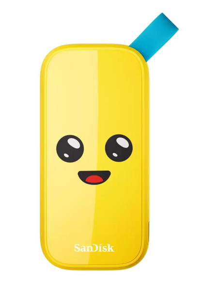 External SSD, SANDISK, 2TB, USB 3.2, Read speed 800 MBytes/sec, SDSSDE30-2T00-G25F