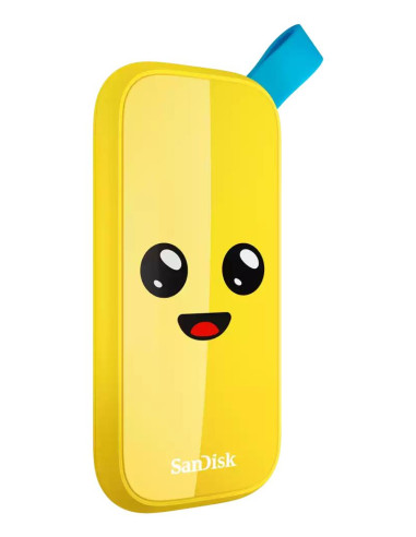External SSD, SANDISK, 2TB, USB 3.2, Read speed 800 MBytes/sec, SDSSDE30-2T00-G25F