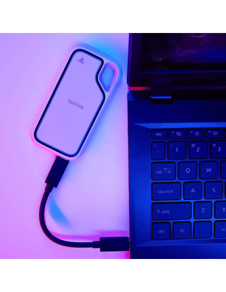 External SSD, SANDISK, Extreme, 2TB, USB 3.2, Read speed 1000 MBytes/sec, SDSSDE62P-2T00-G25