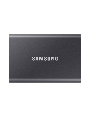 External SSD, SAMSUNG, T7, 2TB, USB 3.2, Write speed 1000 MBytes/sec, Read speed 1050 MBytes/sec, MU-PC2T0T/WW