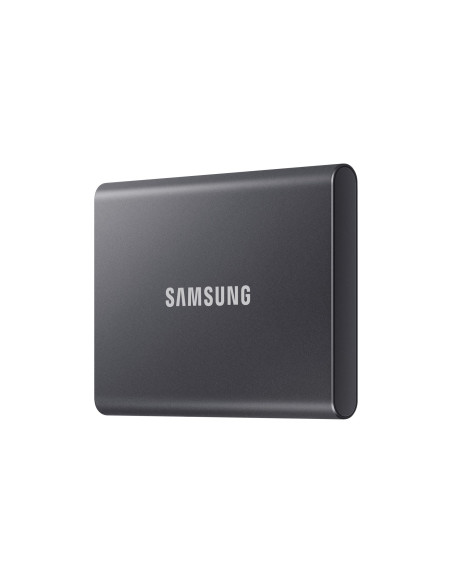 External SSD, SAMSUNG, T7, 2TB, USB 3.2, Write speed 1000 MBytes/sec, Read speed 1050 MBytes/sec, MU-PC2T0T/WW