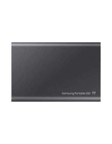 External SSD, SAMSUNG, T7, 2TB, USB 3.2, Write speed 1000 MBytes/sec, Read speed 1050 MBytes/sec, MU-PC2T0T/WW