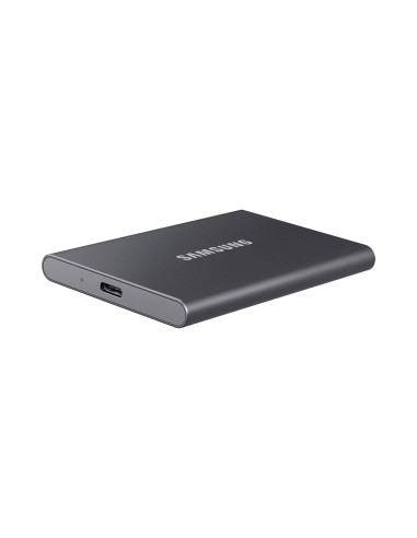 External SSD, SAMSUNG, T7, 2TB, USB 3.2, Write speed 1000 MBytes/sec, Read speed 1050 MBytes/sec, MU-PC2T0T/WW