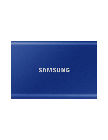 External SSD, SAMSUNG, T7, 2TB, USB 3.2, Write speed 1000 MBytes/sec, Read speed 1050 MBytes/sec, MU-PC2T0H/WW