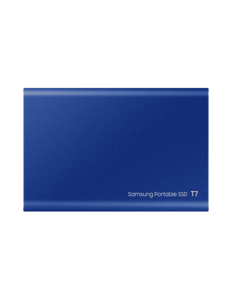 External SSD, SAMSUNG, T7, 2TB, USB 3.2, Write speed 1000 MBytes/sec, Read speed 1050 MBytes/sec, MU-PC2T0H/WW