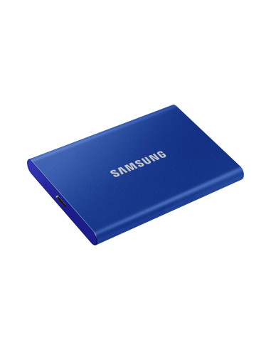 External SSD, SAMSUNG, T7, 2TB, USB 3.2, Write speed 1000 MBytes/sec, Read speed 1050 MBytes/sec, MU-PC2T0H/WW