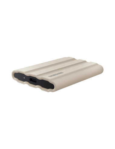 External SSD, SAMSUNG, T7, 2TB, USB 3.2, Write speed 1000 MBytes/sec, Read speed 1050 MBytes/sec, MU-PE2T0K/EU