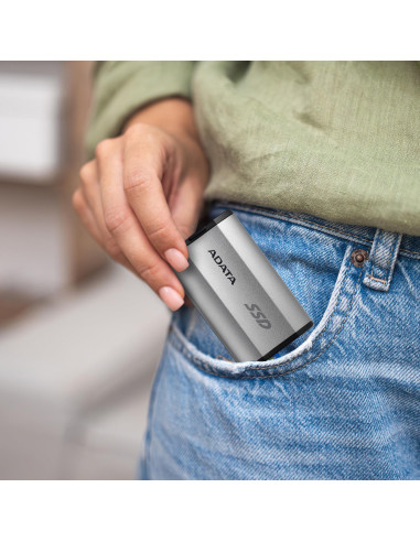 External SSD, ADATA, SD810, 4TB, USB-C, Write speed 2000 MBytes/sec, Read speed 2000 MBytes/sec, SD810-4000G-CSG