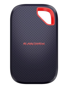 External SSD, SANDISK, Read speed 2000 MB/s, 2000 GB, SDSSDE70-2T00-G25