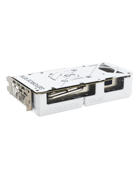 Graphics Card, ASUS, NVIDIA, GeForce RTX 5060 Ti, 16 GB, GDDR7, 128 bit, PCI Express 5.0, Active, DUAL-RTX5060TI-O16G-WHITE