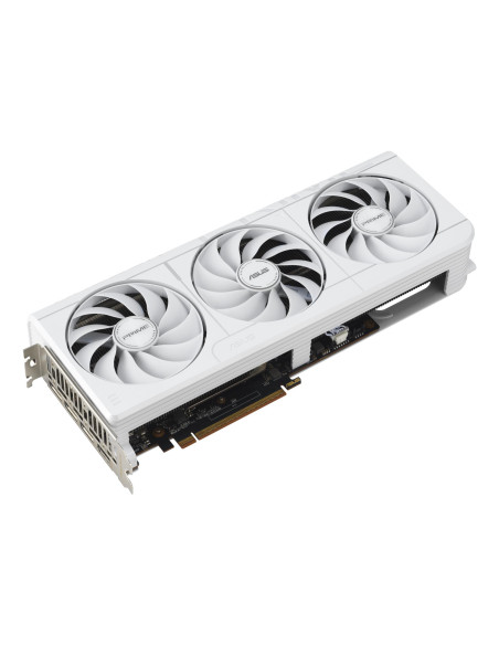Graphics Card, ASUS, AMD, Radeon RX 9070 XT, 2460 MHz, 16 GB, GDDR6, 256 bit, PCI Express 5.0, Active, PRIME-RX9070XT-O16G-WH