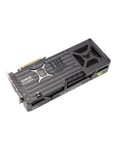 Graphics Card, ASUS, AMD Radeon RX 9070 XT, 16 GB, GDDR6, 256 bit, PCIE 5.0 16x, Triple slot Fansink, 1xHDMI, 3xDisplayPort, TU