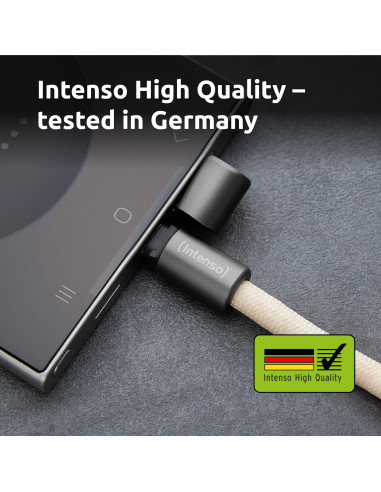 CABLE USB-C TO USB-C 1.65M/LANYARD BEIGE 7991001 INTENSO