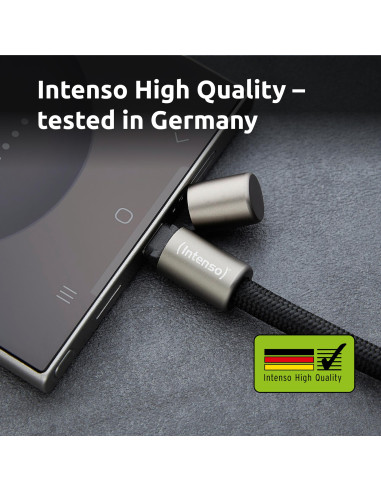 CABLE USB-C TO USB-C 1.65M/LANYARD BLACK 7991000 INTENSO