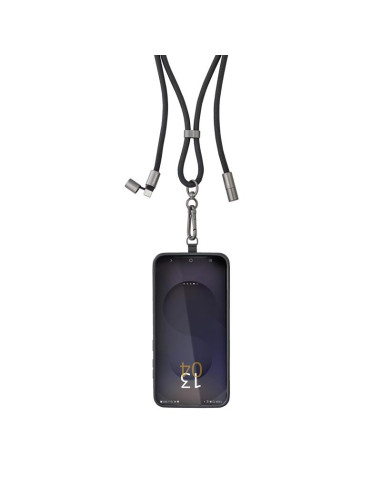 CABLE USB-C TO USB-C 1.65M/LANYARD BLACK 7991000 INTENSO