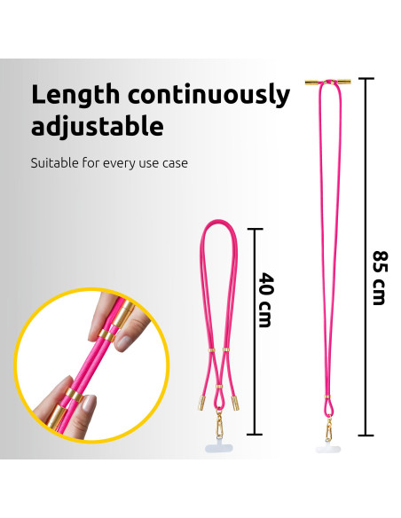 CABLE USB-C TO USB-C 1.65M/LANYARD PINK 7991004 INTENSO
