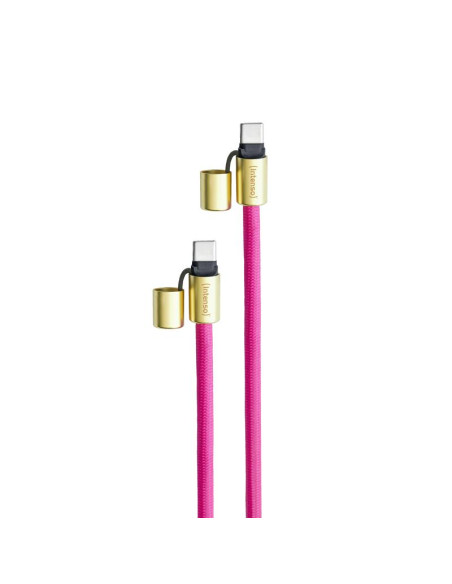 CABLE USB-C TO USB-C 1.65M/LANYARD PINK 7991004 INTENSO