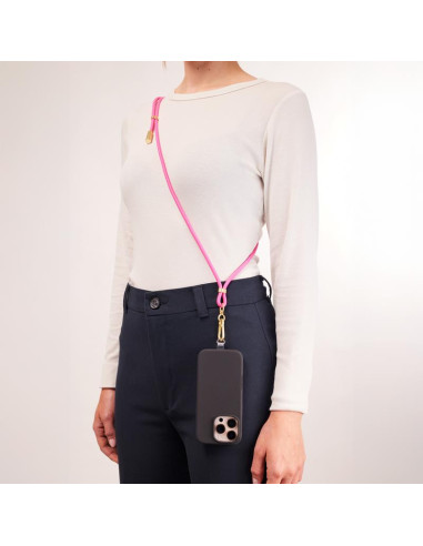CABLE USB-C TO USB-C 1.65M/LANYARD PINK 7991004 INTENSO