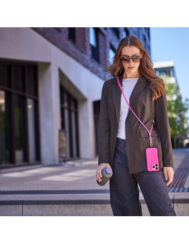 CABLE USB-C TO USB-C 1.65M/LANYARD PINK 7991004 INTENSO