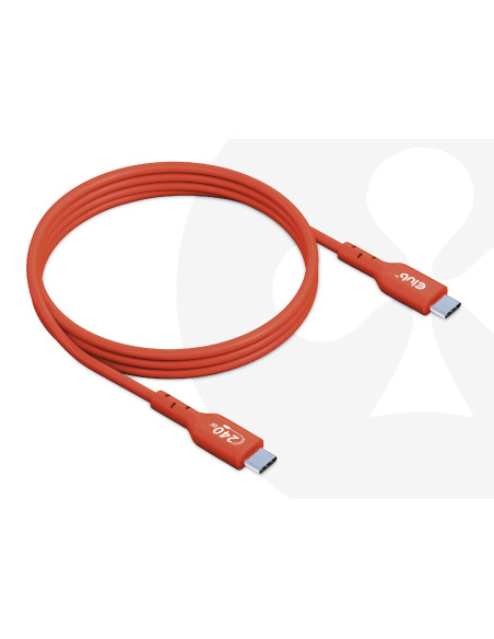 CABLE USB-C TO USB-C 1M/M/M CAC-1511 CLUB3D