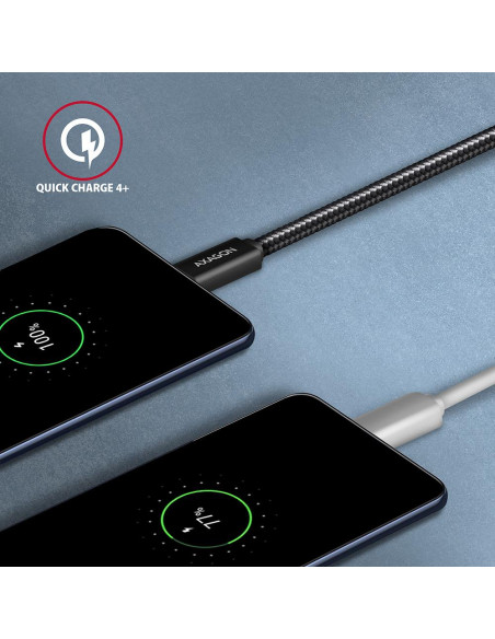 CABLE USB-C TO USB-C 1.5M 100W/BLACK BUCM32-CM15AB AXAGON