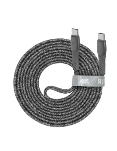 CABLE USB-C TO USB-C 2.1M/GREY PS6105 GR21 RIVACASE