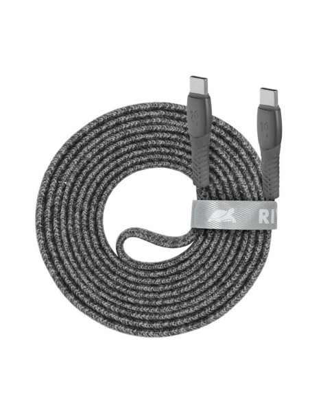 CABLE USB-C TO USB-C 2.1M/GREY PS6105 GR21 RIVACASE