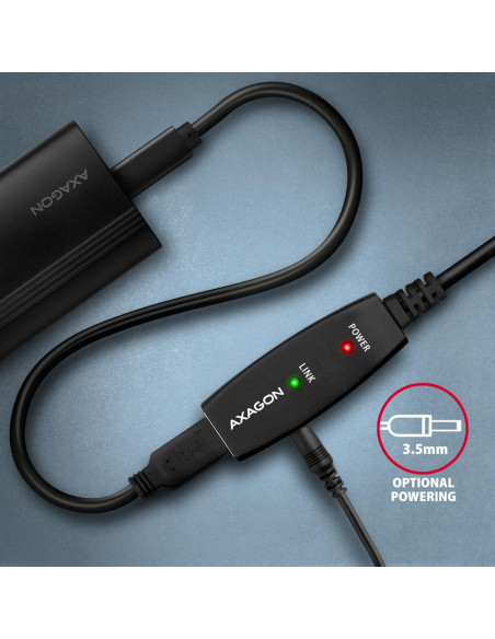 CABLE USB2.0 A-M/A-F ACTIVE/7M ADR-207 AXAGON