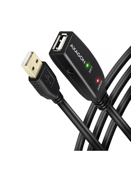 CABLE USB2.0 A-M/A-F ACTIVE/15M ADR-215 AXAGON