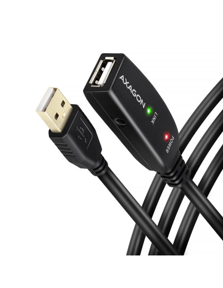 CABLE USB2.0 A-M/A-F ACTIVE/20M ADR-220 AXAGON