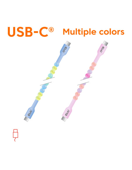 CABLE USB-C TO USB-C/BLUE CAC-3011 CLUB3D