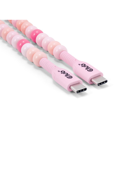 CABLE USB-C TO USB-C/PINK CAC-3010 CLUB3D