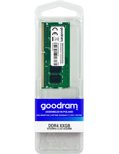 NB MEMORY 16GB PC25600 DDR4/SO GR3200S464L22/16G GOODRAM